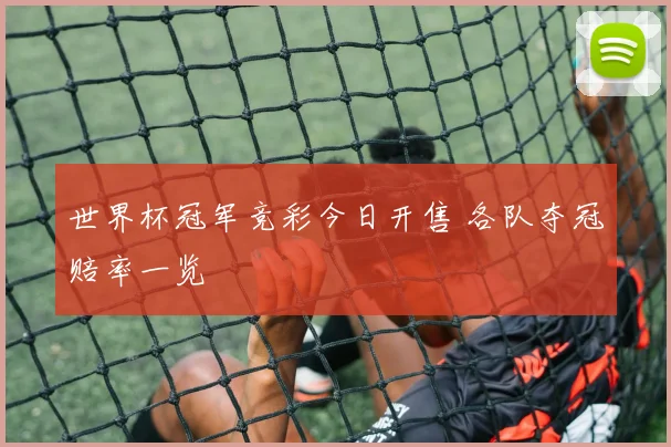 世界杯冠军竞彩今日开售 各队夺冠赔率一览