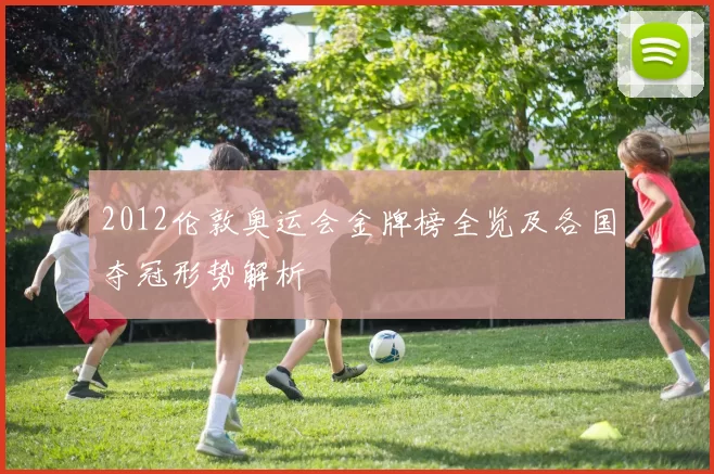 2012伦敦奥运会金牌榜全览及各国夺冠形势解析